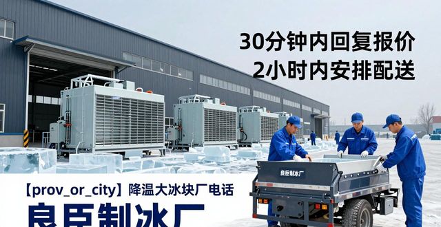 石家庄降温大冰块厂电话 良臣制冰厂