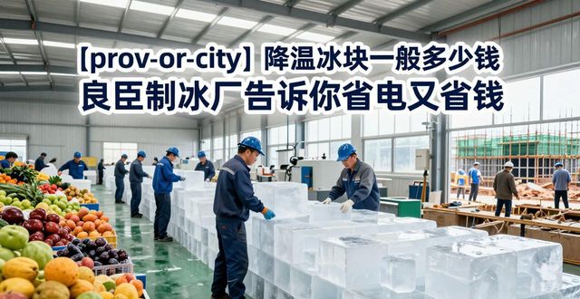 石家庄降温冰块一般多少钱 良臣制冰厂告诉你省电又省钱