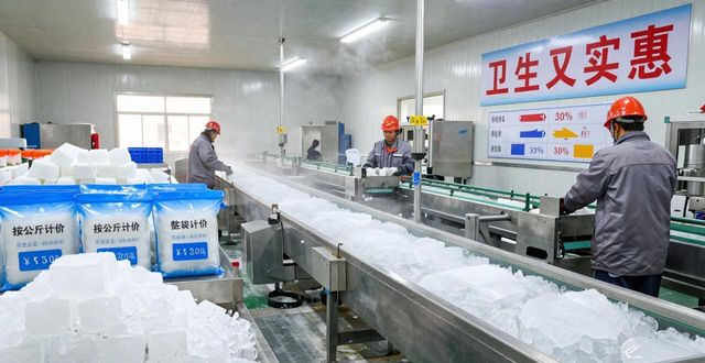 石家庄食用冰哪里买 良臣制冰厂卫生又实惠