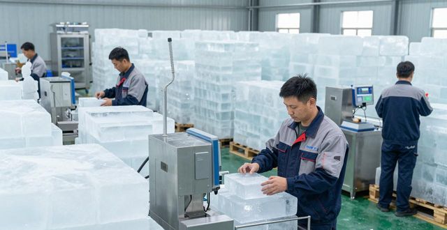 石家庄工业冰块批发厂家的冷源供应优势